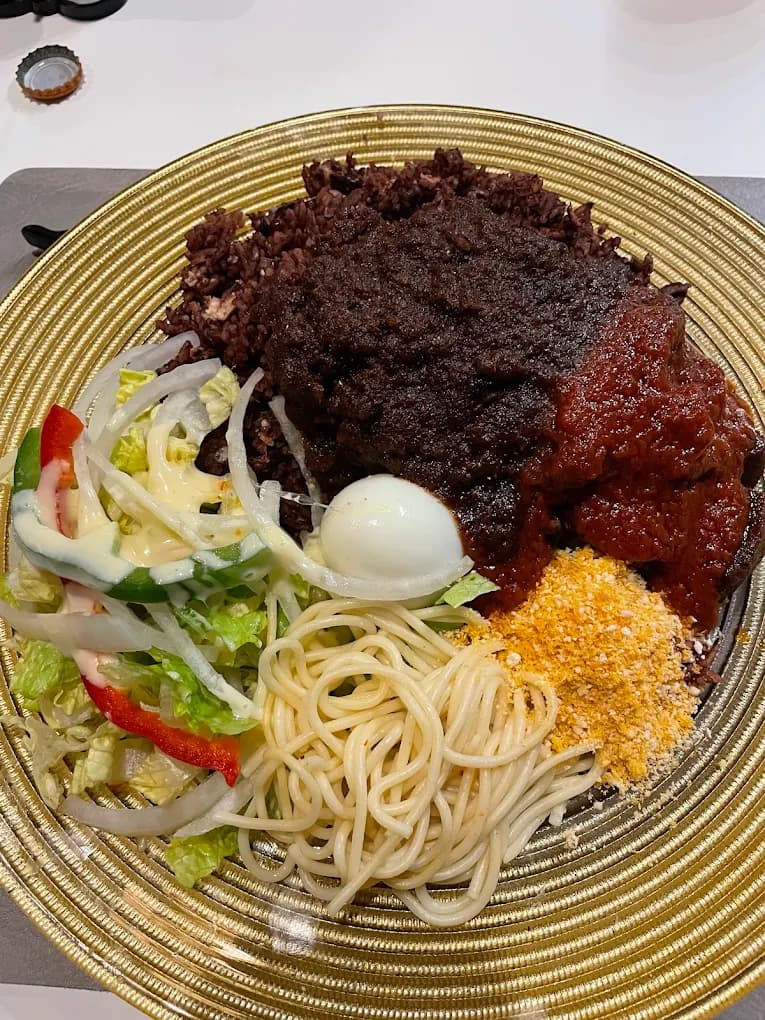 Goat Waakye