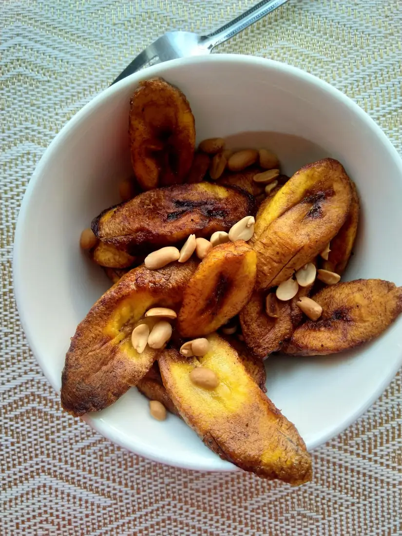 Kelewele with Peanut
