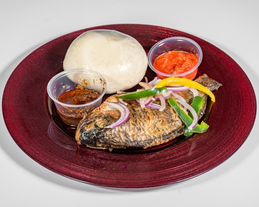 Banku and Tilapia